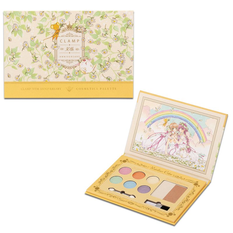 Palette de maquillage irisée arc-en-ciel – CLAMP 30th Anniversary –
