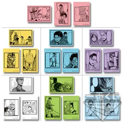 Set de post-it Manga