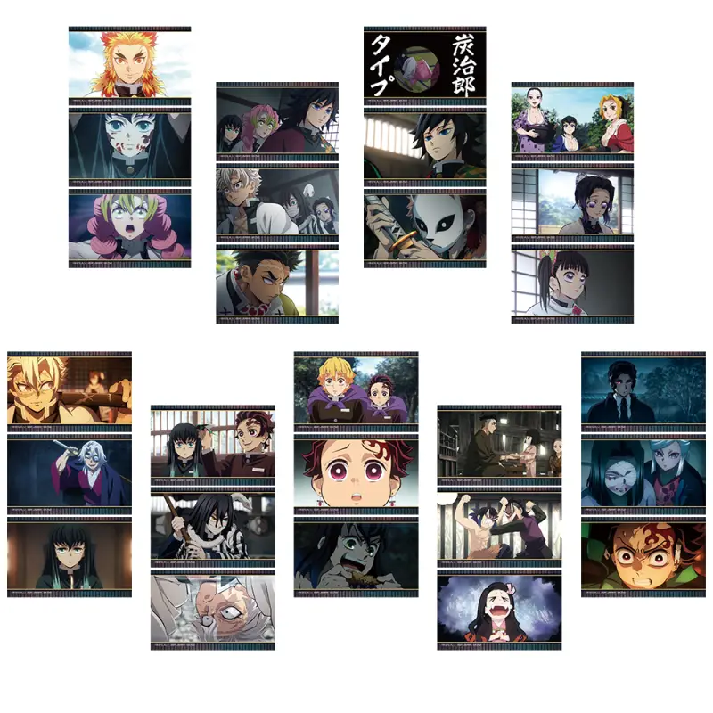 Assortiment de stickers de scènes cultes