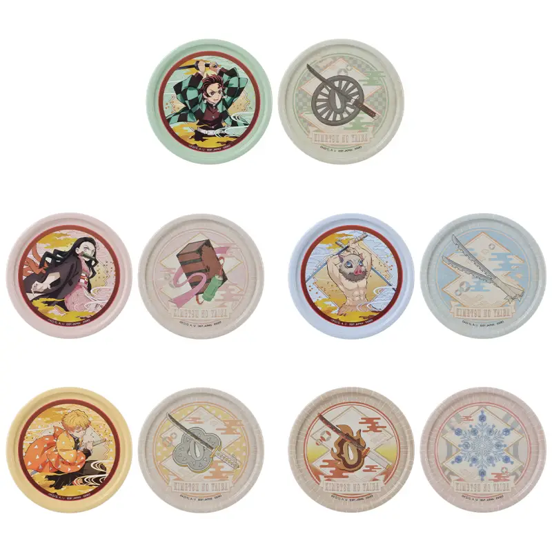 Lot de dessous de verre en métal (paire)