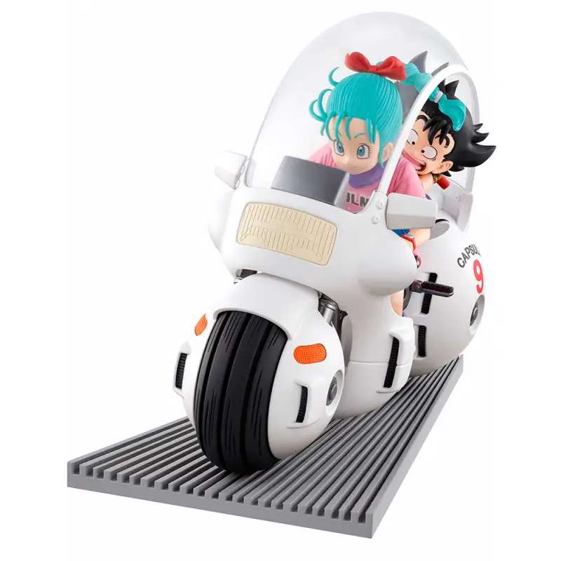 Sangoku & Bulma – Figurine moto