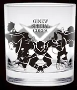 Verre (avec des scènes cultes de chaque personnage, etc., imprimées en design)