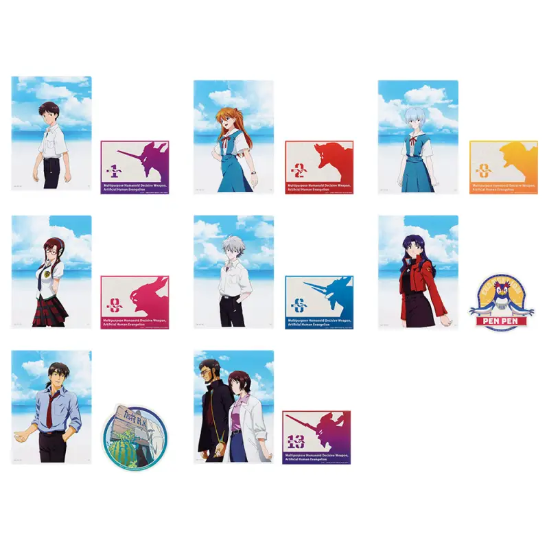 Set de pochette transparente et stickers