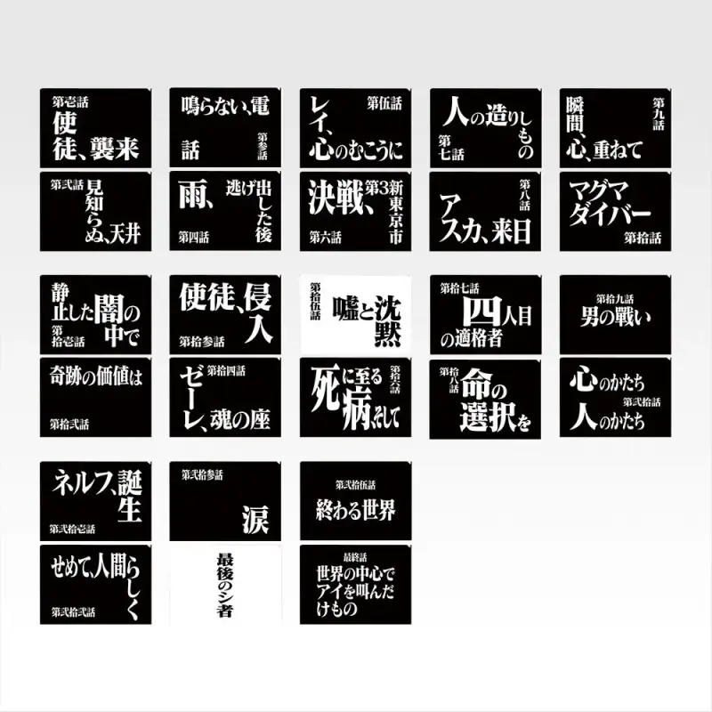 Set de pochettes transparentes