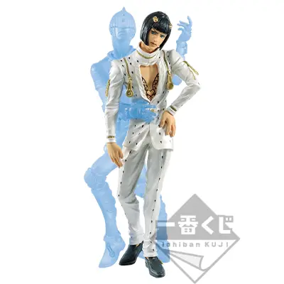 Bruno Bucciarati & figurine de Stand (Last One ver.)