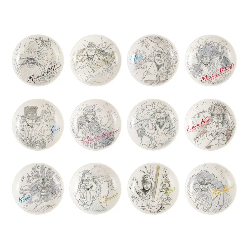 Assiette illustrée inédite