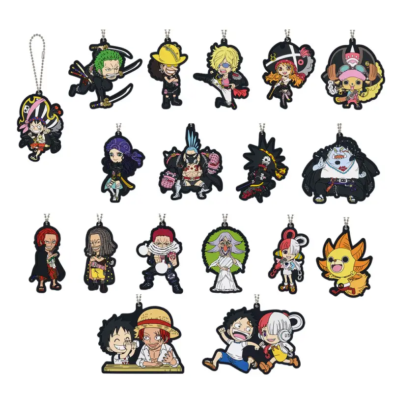 Mascotte en caoutchouc