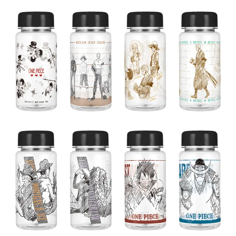 Bouteille transparente -draft style-