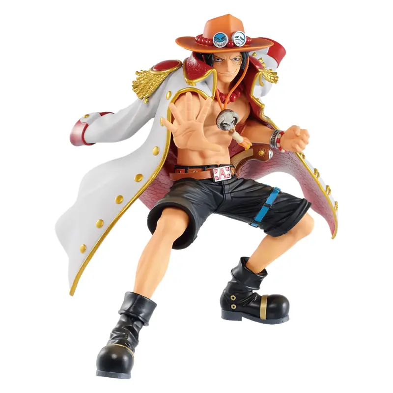 Portgas D. Ace – Figurine ~version manteau de Barbe Blanche~