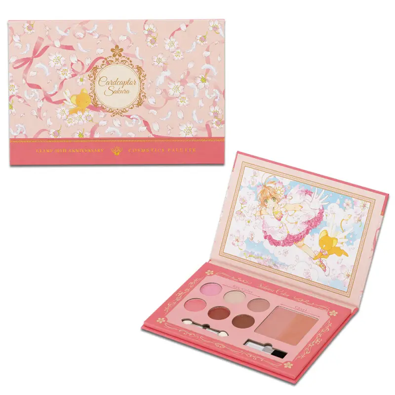Palette de maquillage aux tons sakura tout en douceur – Card Captor Sakura –
