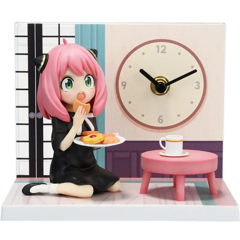 Figurine avec horloge