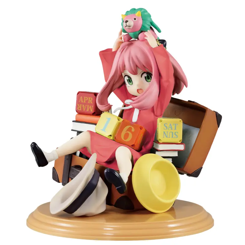 Figurine avec calendrier en blocs (Anya Forger) – version Another Color