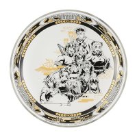 Assiette design « Réunion des Piliers »