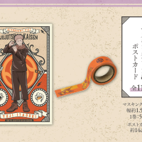 Lot D : Masking tape & cartes postales