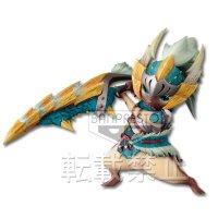 Figurine Felyne compagnon (série Zinogre Felyne)