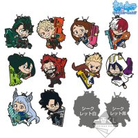 Porte-clés en caoutchouc avec chaîne à billes