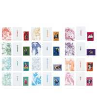 Pochette transparente & stickers