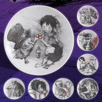 Petite assiette – Scènes cultes (art style peinture à l’encre)