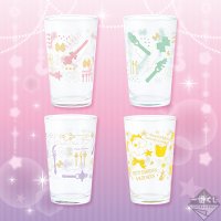 Verre de collection des demoiselles