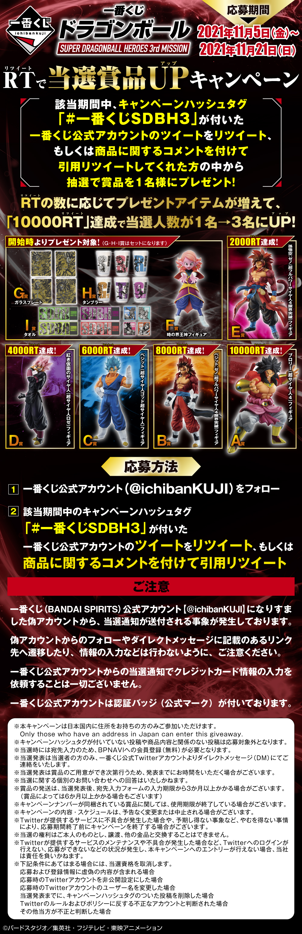 Ichiban Kuji Dragon Ball SUPER DRAGONBALL HEROES 3rd MISSION - Photo 1