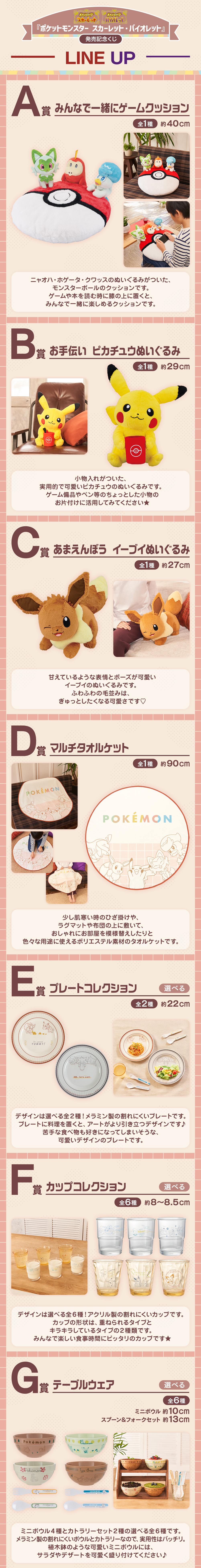 Ichiban Kuji « Pokémon Écarlate et Violet » – Loterie commémorative de sortie - Photo 1