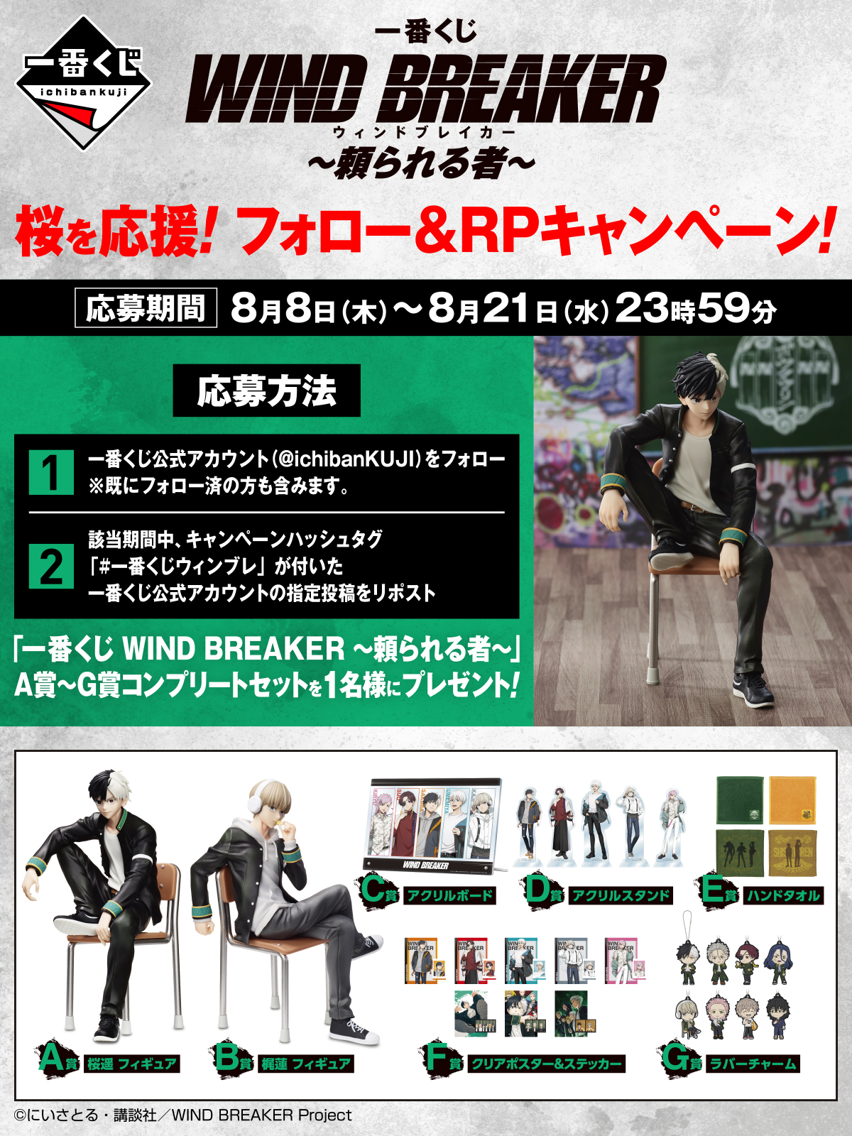 Ichiban Kuji WIND BREAKER ～Celui sur qui on compte～ - Photo 1