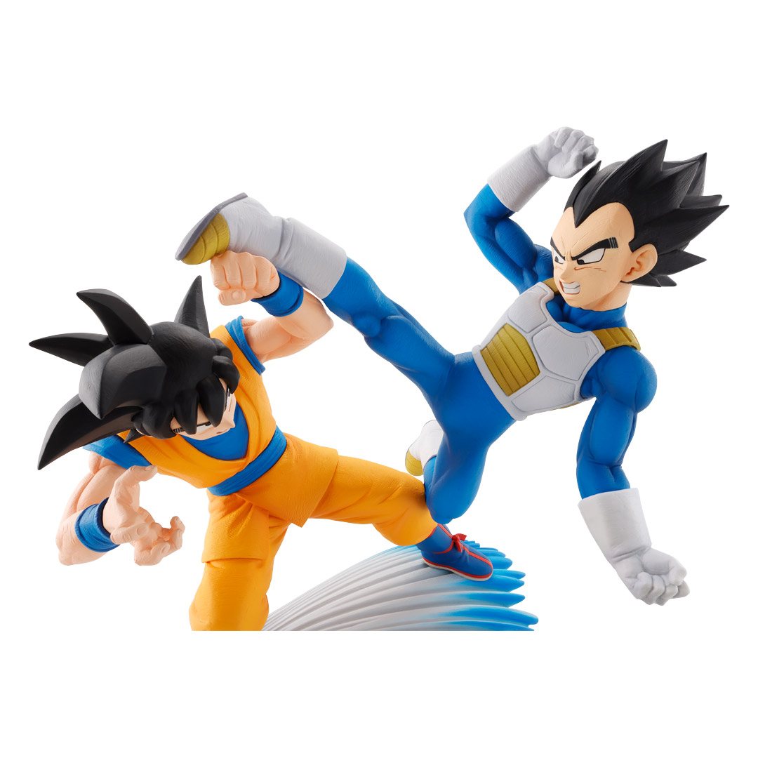 Figurine Sangoku & Végéta - Photo 3