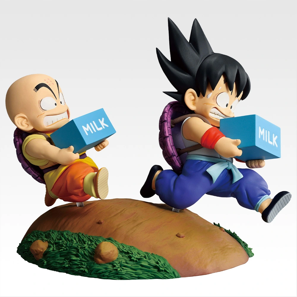 Sangoku & Krilin – Figurine livraison de lait - Photo 2