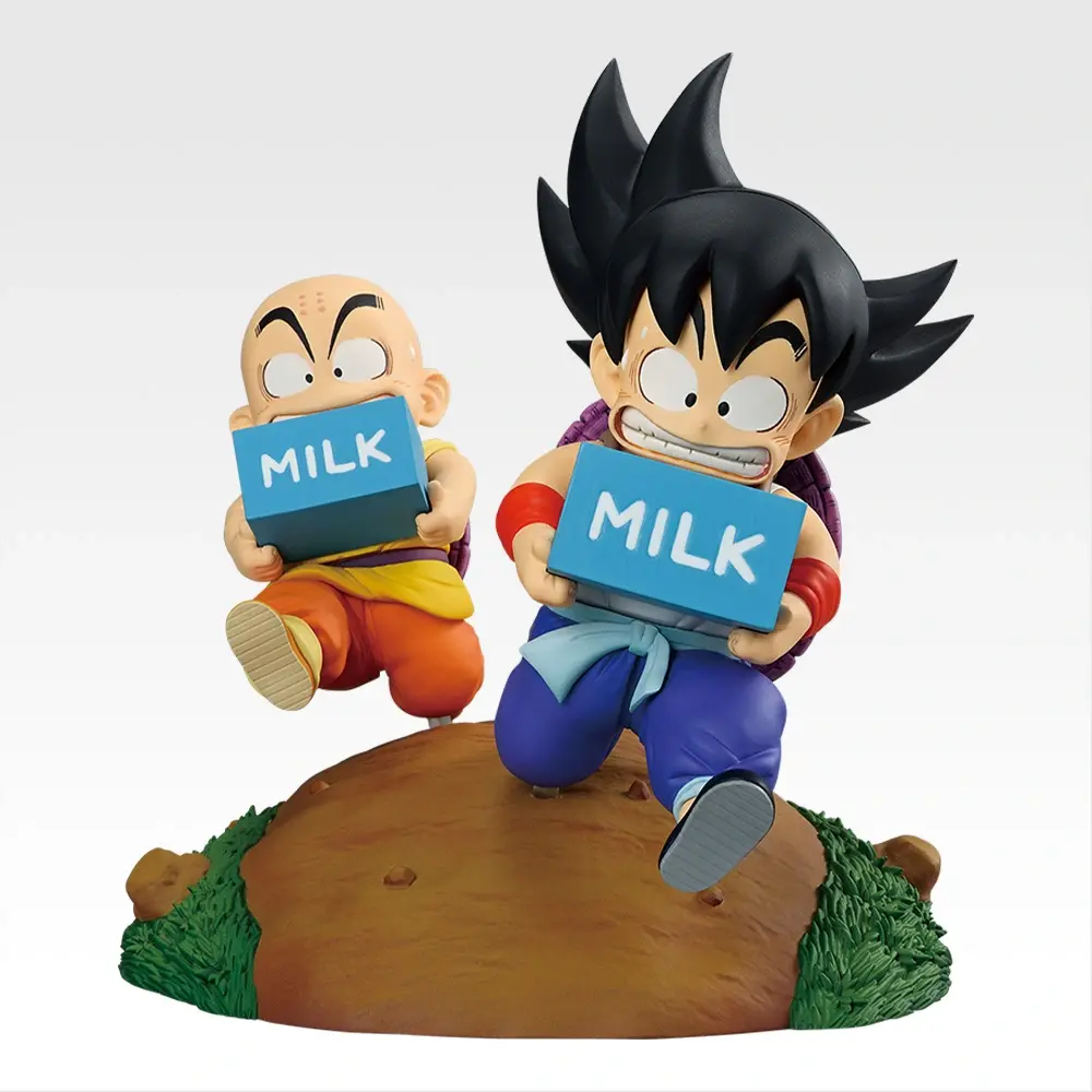 Goku & Krillin – Milk Delivery Figure - Photo principale