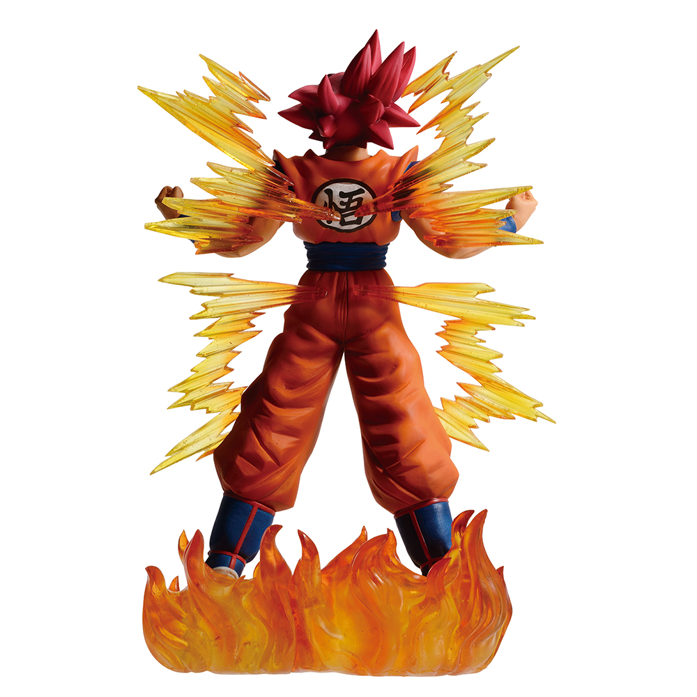 Lot A : Figurine Son Goku Super Saiyan God - Photo 4