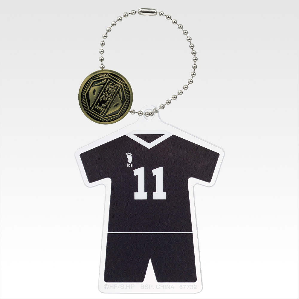 Porte-clés en acrylique avec bouton « icône d’école » - Photo 12