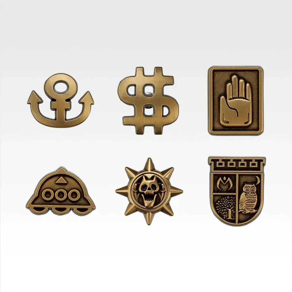 Collection de pins métalliques - Photo principale