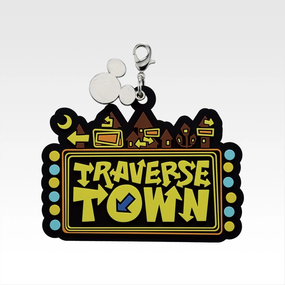 Charm en caoutchouc logo de monde - Photo 2