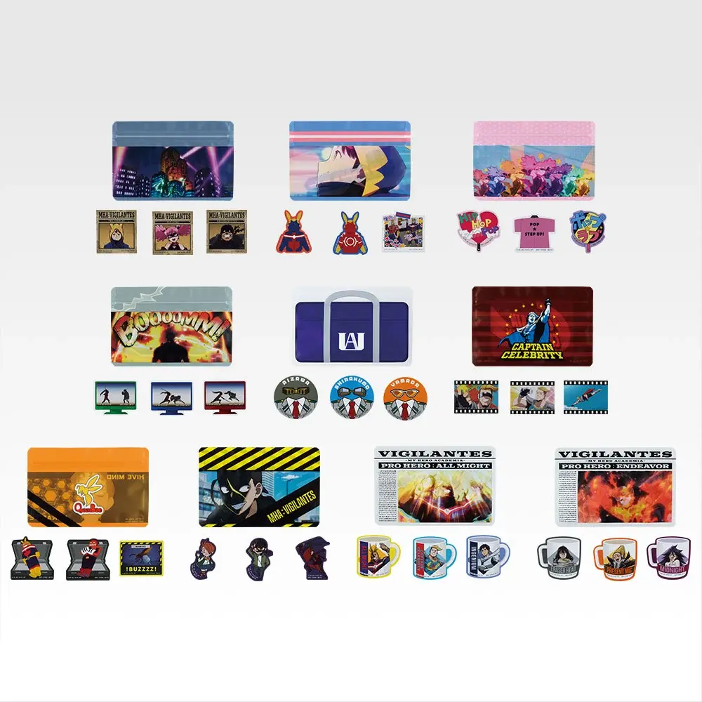 Set de sacs zippés & stickers - Photo principale