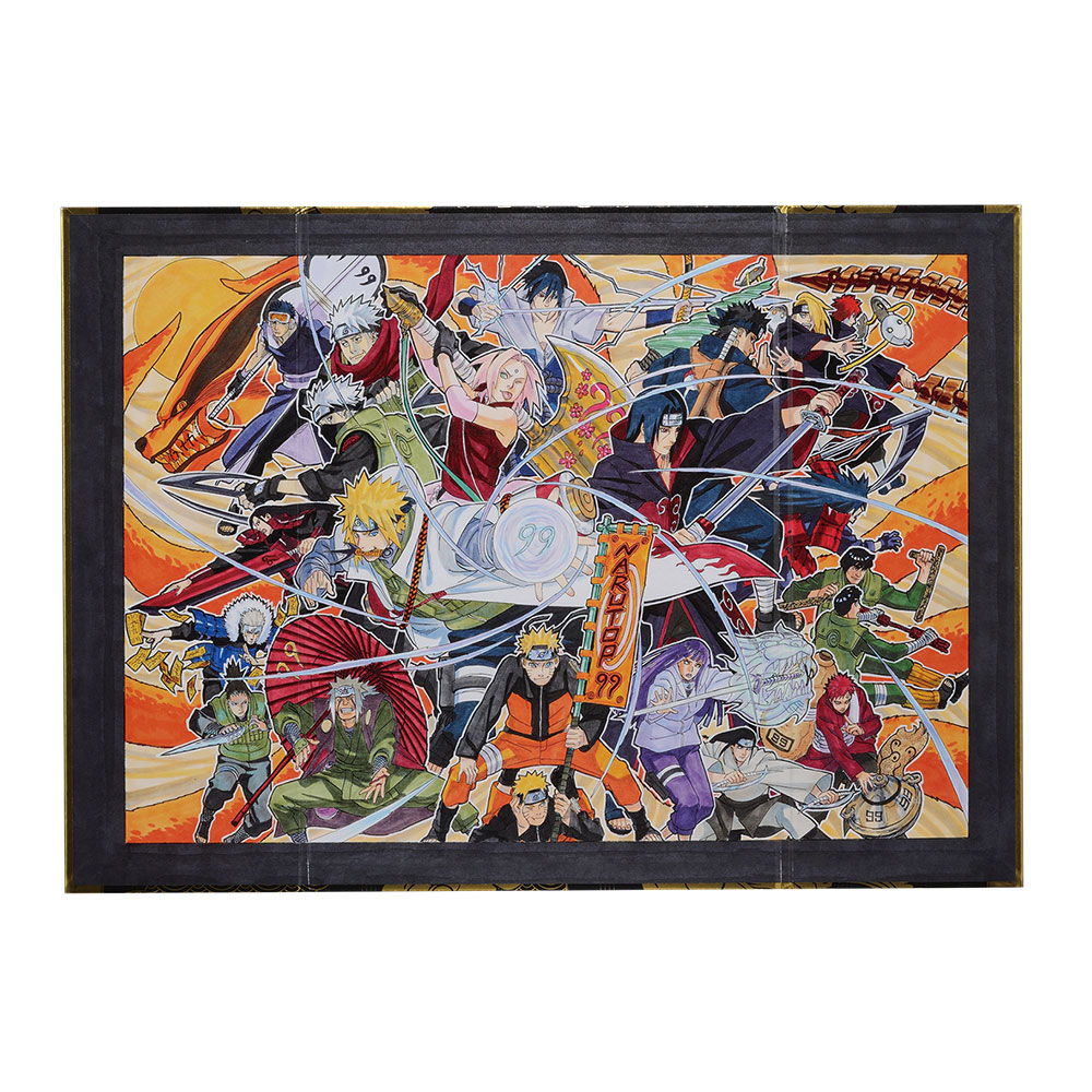 Double-Page Illustration Board “NARUTOP99 Commemorative Masashi