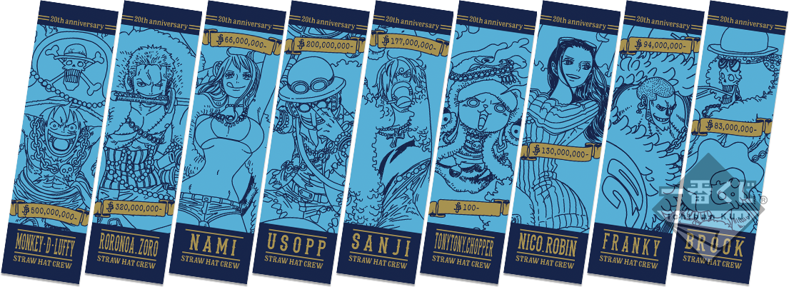 Serviette de l’Équipage du Chapeau de Paille - Photo principale