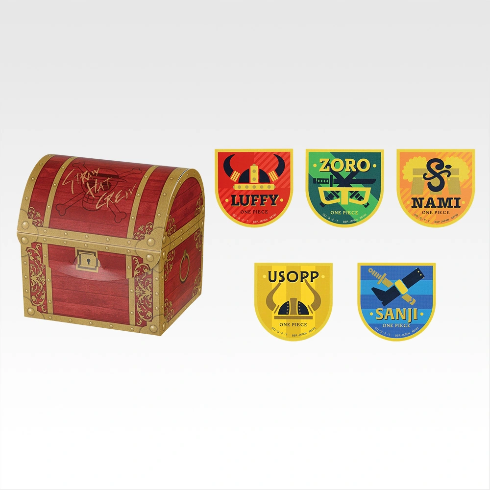Set de stickers dans un coffre au trésor - Photo 1