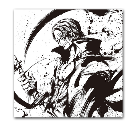 Serviette style encre de Chine - Photo 6