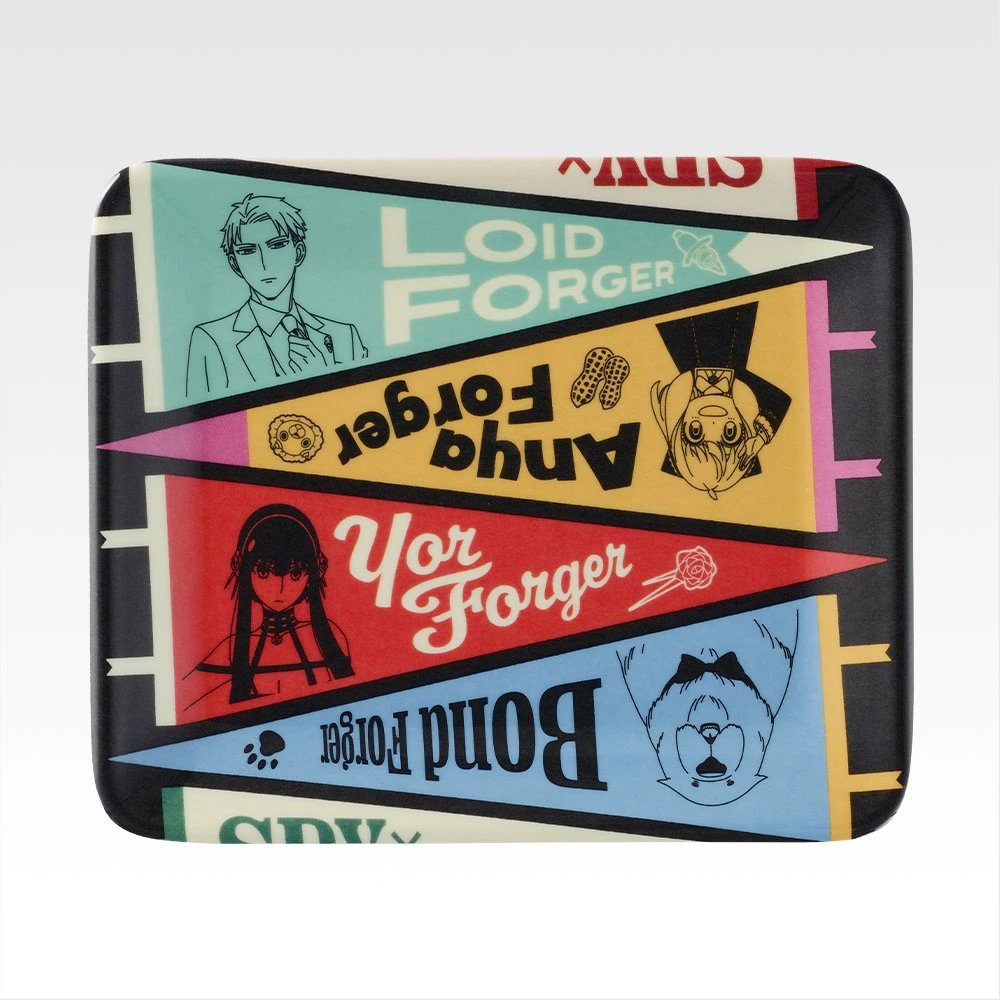 Plateau en métal illustré - Photo 2