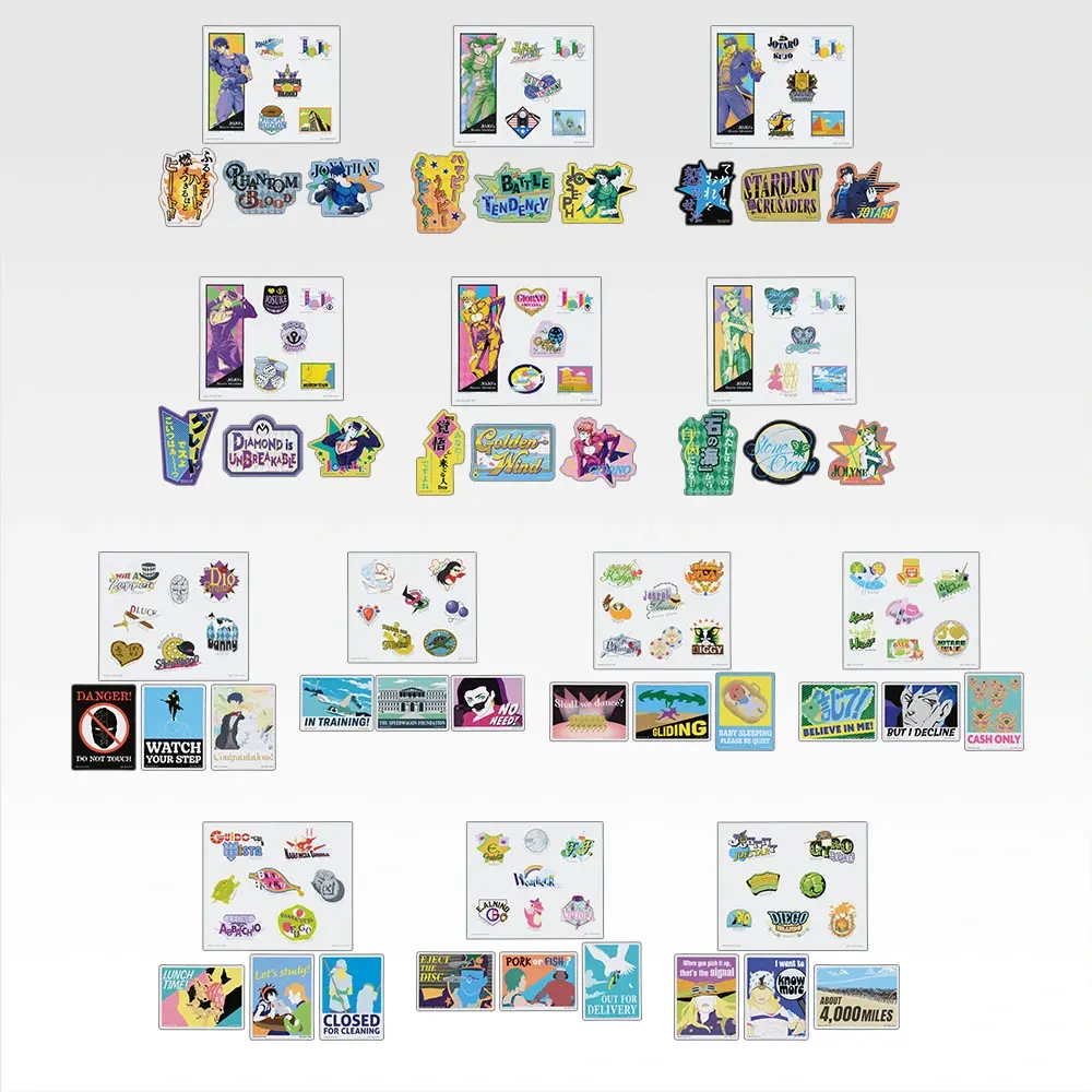 Lot L Sticker collection