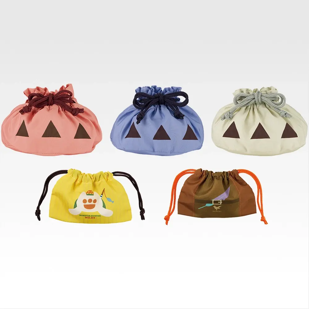 Lot E - Pochettes type bourse (icônes d’objets)