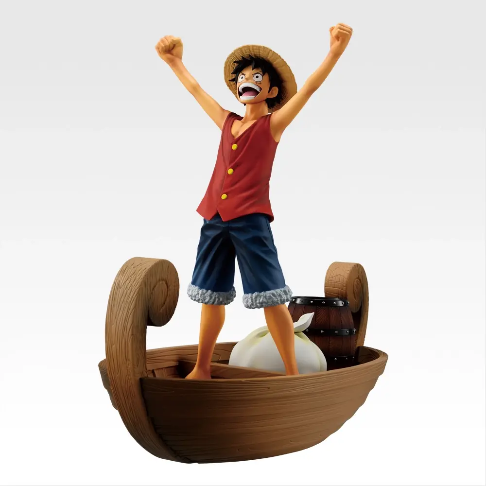 Lot C Monkey D. Luffy Je deviendrai le Roi des Pirates Revible Moment - Ichiban Kuji One Piece Monkey D. Luffy Souvenirs d&rsquo;aventure et route vers le futur